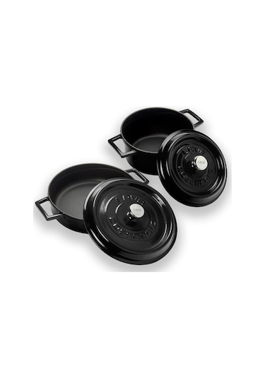 Lava Döküm 2x Trendy Serisi 5 Parça Tencere Seti 001