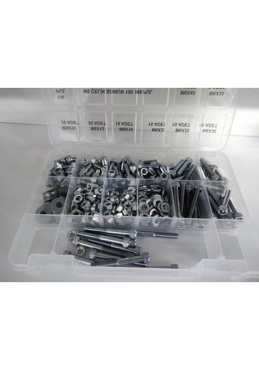 Ayaz M6 Imbus Civata Seti 371 Parça Dın 912 Alyan Dolu Dolu Set