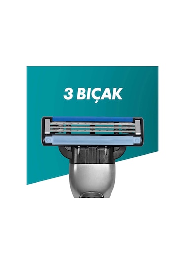 Gillette Mach3 Yedek Tıraş Bıçağı 18 Adet Karton Paket