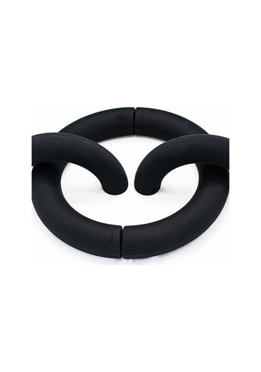 Suntek 2 Adet Yarım Daire Dambıl Kaymaz Taşınabilir Siyah-1kg