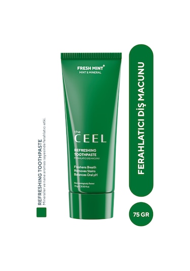 The Ceel Fresh Mint Ferahlatıcı Diş Macunu 75 gr – Nane Aromalı, Günlük Koruma