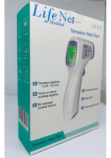 Life Net Medikal LX-314 Temassız Ateş Ölçer