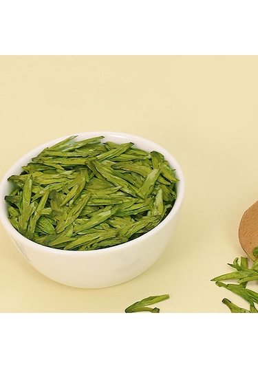 Hangfox Erken Bahar Longjing Çayı Kuru Yaprak Konvansiyonel İşleme 80g Konserve Hediye, Günaydın/öğle Çayı