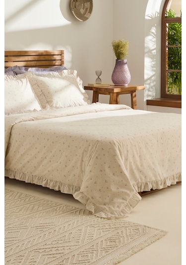 Kaşmir Home Alesya Çift Kişilik Nevresim Takım Lila LILA