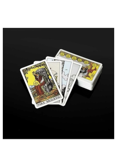 Tarot Kartı 78'li Klasik Tarot Destesi Türkçe