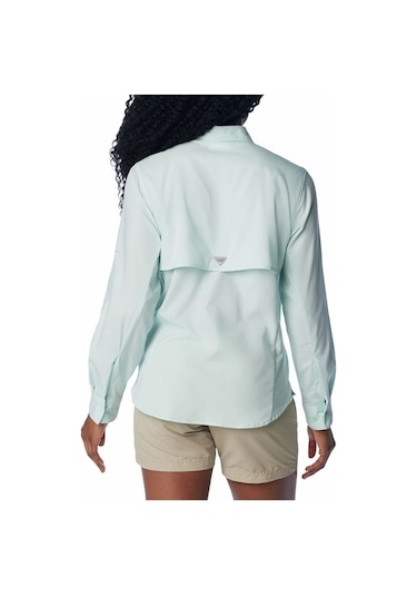 Columbia Womens Tamiami Iı Ls Shirt Kadın Uzun Kollu Gömlek Yeşil Fl7278-330 001