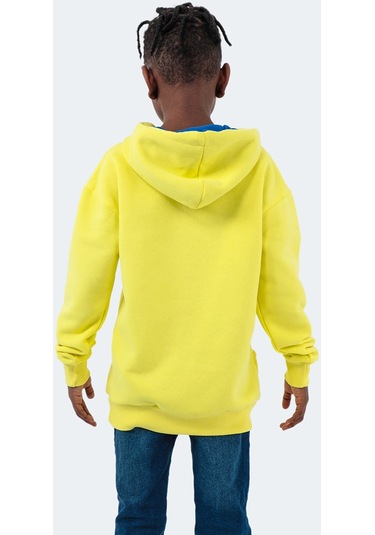 Slazenger DILAY IN Unisex Çocuk Sweatshirt Sarı