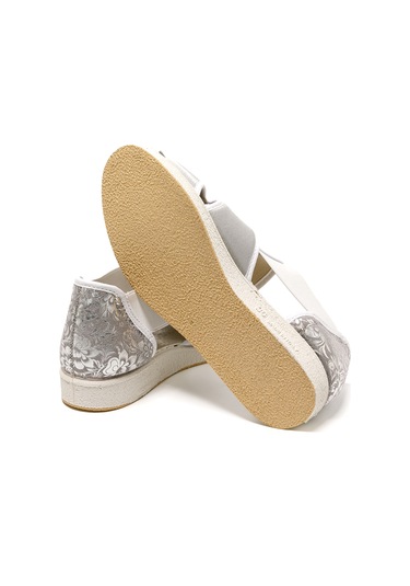Sandalet Kadın 169 Green Life Stretch Women's Footwear Silver Silver Gri