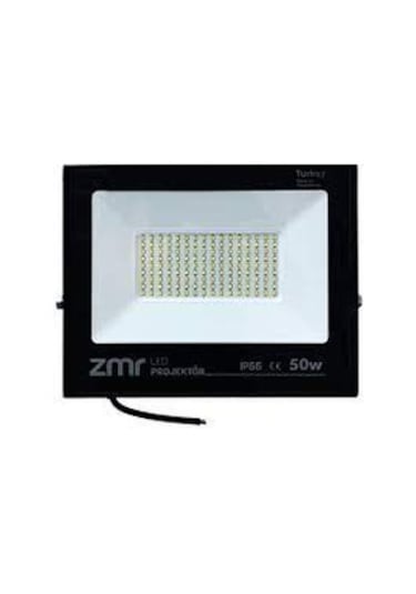 Zmr 50 Watt Smd Led Projektör Beyaz Işık Dış Mekan Aydınlatma