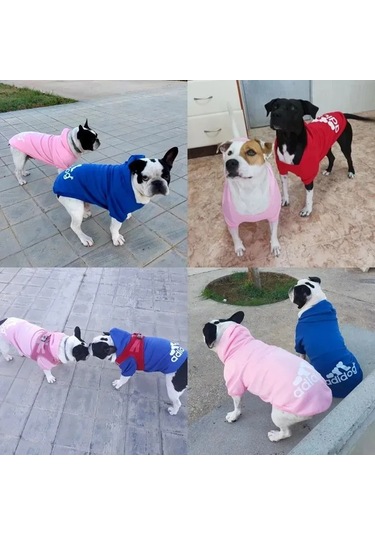 Vkemall Adidog Kışlık Köpek Montu, 4xl Gri, Evcil Hayvan Giyimi, Sıcak Tutan Köcek Ceketi