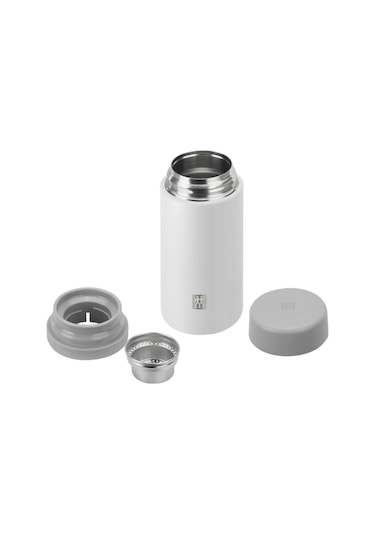 Zwilling Süzgeçli   Termos 420 ML Beyaz