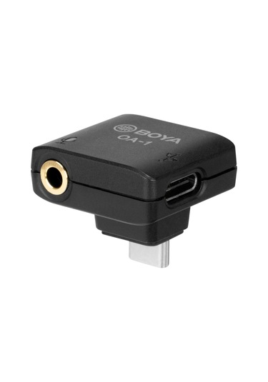 Boya Oa-1 Mini Ses Adaptörü İle 3.5mm Trs Mikrofon D10667