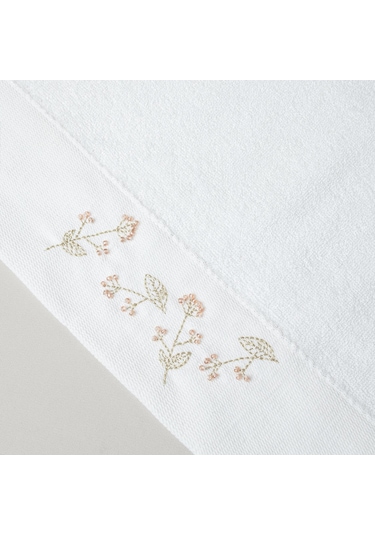 Linens Mirel Bambu 50x85 Cm Yüz Havlusu Beyaz Beyaz