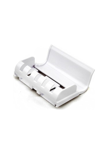 Otomatik Diş Macunu Sıkacağı Ve 5 Adet Diş Fırası Tutacağı Diş Fırçalığı Beyaz