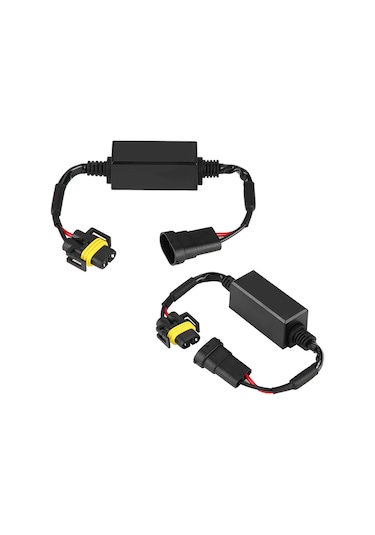 Geeroyoo H8/h9/h11 Led Far Decoder Seti - Canbus Sorunlarını Çözürür, Obc Uyarılarını Engeller, 2 Adet