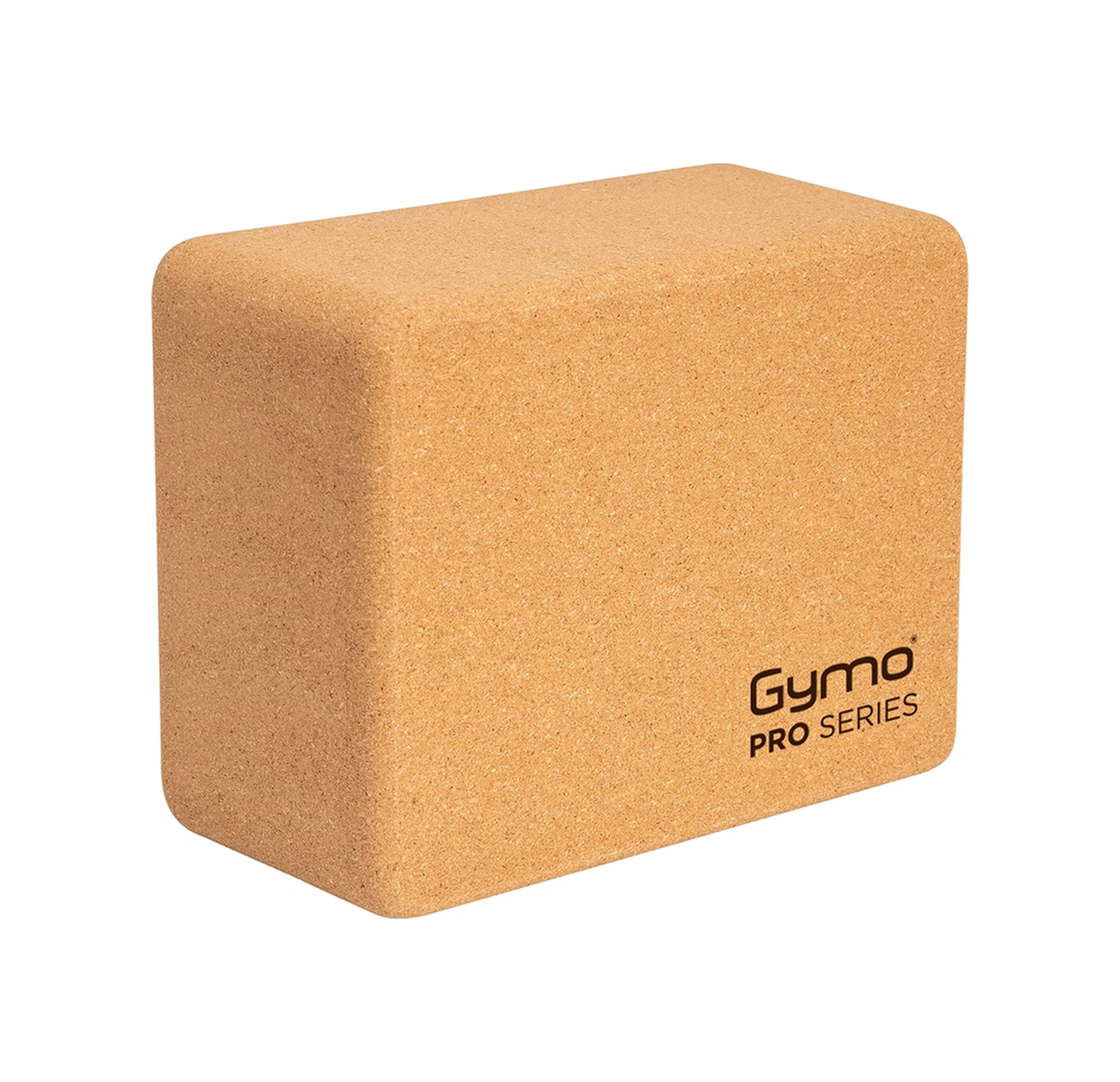 Gymo Pro Series Yoga Blok Mantar Kahverengi
