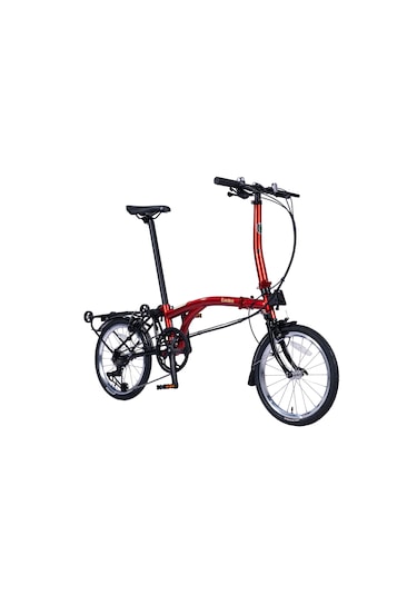 Dahon Lunden 16 Jant Katlanır Şehir Bisikleti 7 Vites Kırmızı
