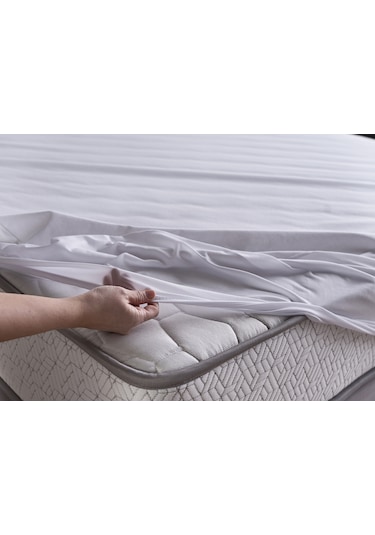Doqu Home Perla Pamuklu Sıvı Geçirmez Fitted Alez - 120x200cm