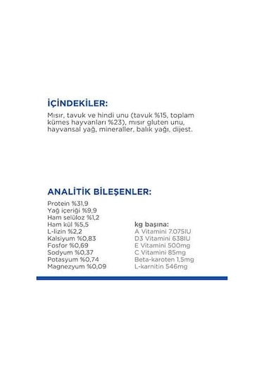 Hill's Scıence Plan Tavuklu Kısırlaştırılmış Yetişkin Kedi Maması 3 KG