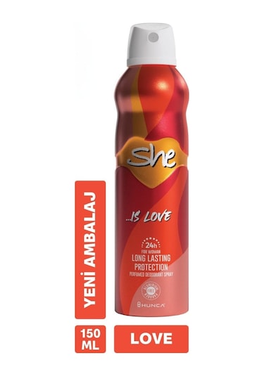 She Is Love Kadın Parfüm EDT 50 ML + Deodorant 150 ML
