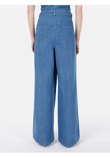 Colins Mavi Kadın Pantolon Cl1068654 Q1.v1 Dn43294 Denim