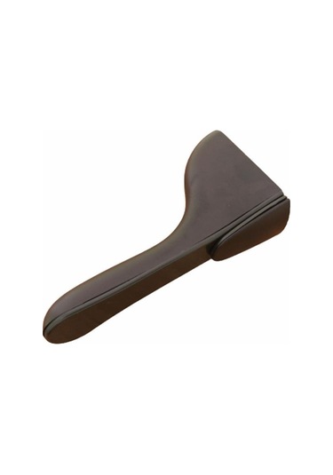 Penguen Cam Raf Tutucu Uzun Ayarlı Mat Siyah