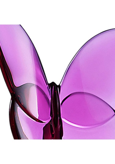 Suntek Magideal Kristal Kelebek Heykelcik Kitaplık Ev Masası Için Pembe