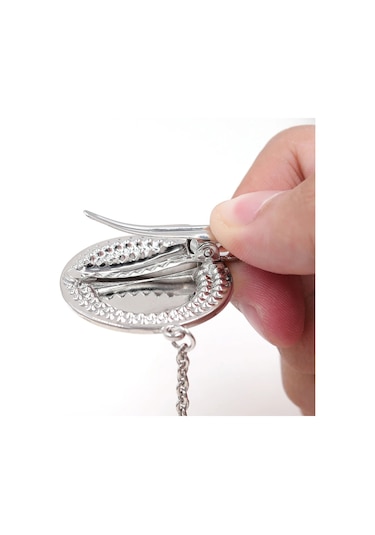 Emzik Tutucu Bling Bpa  Silikon Lüks Emzik Ve Ler İçin Kafa Kahverengi Kahverengi