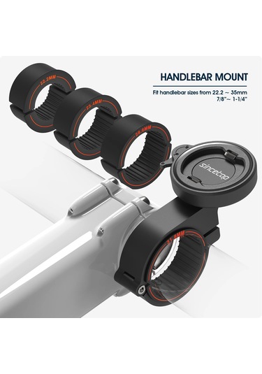 Joyjadehub Bisiklet Telefon Tutucu, Motosiklet Gidon Telefon 1pc