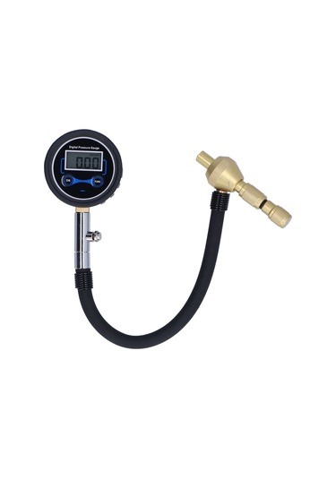 Moveevo Tam Otomobil Lastik Basınç Ölçer, Lcd Ekranlı Yüksek Hassasiyetli Dijital Göstergeli, Aşırı Basınçtan Boşaltma Fonksiyonu, Kauçuk Ve Bakır Malzeme, Cr2025 Dahili Pil İle Teslim