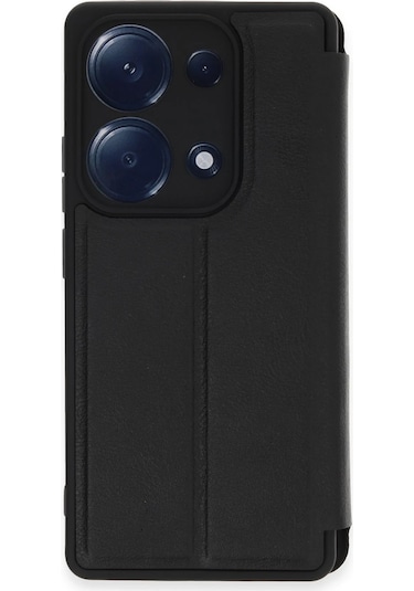 Newface Xiaomi Redmi Note 13 Pro 4g Kılıf Flip Cover Semeglbl - 30 - Siyah