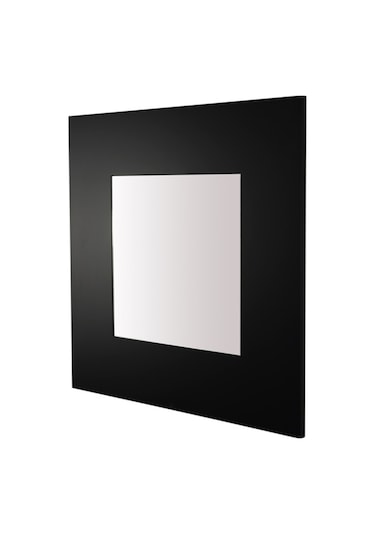 Akismal S Duvar Aynası - Siyah