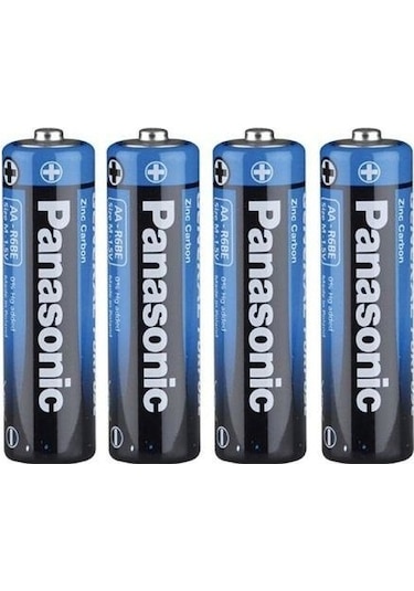 Panasonic R6BE/4PS Manganez AA Kalem Pil 12'li + R03UE/2S AAA İnce Kalem Pil 12'li