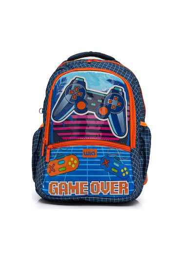 Wia Game Time Erkek Çocuk İlkokul Çantası Siyah