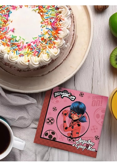 Nd Plej Ledi Bug Ve Süper Kedi Üç Katlı Kağıt Mendiller 33 33, 20 218474342 20