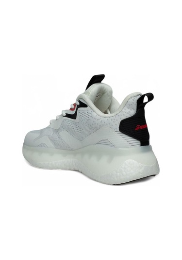 Celira Pnr Beyaz Siyah Triko Erkek Sneaker Spor Ayakkabı Siyah