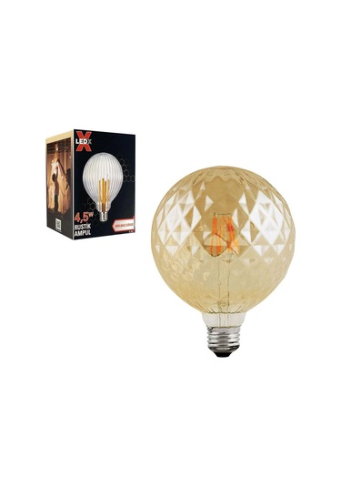 Ayt Ledx Gds-95 Kırılmaz Gövde 4,5 Watt Rustik Ampul Dekoratif Lamba Aydınlatma