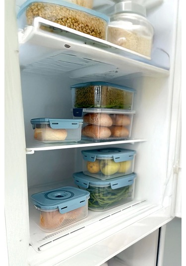 Seoul Taze Ürün Saklama Kabı 5'li Set Çok Renkli