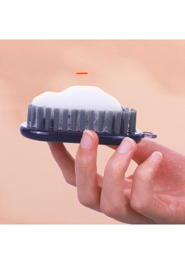 Qingmipy Mini Çok Amaçlı Yumuşak Kıllı Ayakkabı Ve Kıyafet Temizleme Fırçası, Pratik Asma Askılı Ev Temizlik Aracı Diğer