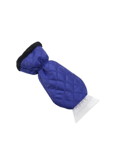 Sones Kalın Su Geçirmez Kar Temizleme Küreği Araba Sıcak Eldiven Mavi