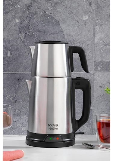 Schafer Teelike 1800 W Inox Çay Makinesi