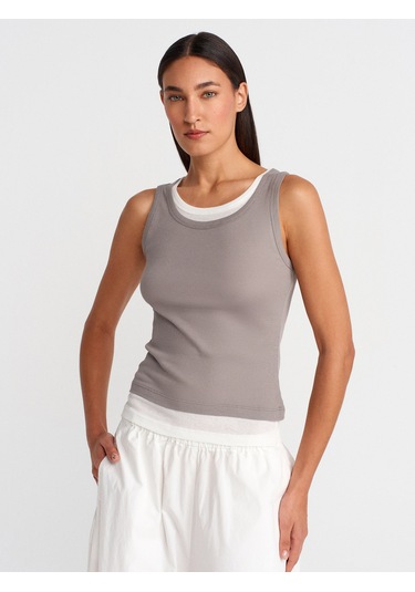 Dilvin 31870 Çift Katlı Top-gri Gri