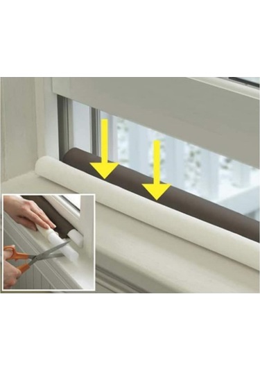 2 Adet Kapı Altı Rüzgar Önleyici Soğuk Önleyici Isı Yalıtım