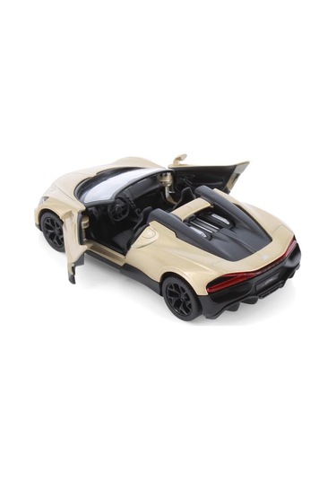 Kinsmart Bugatti Mistral Çek Bırak Metal Lisanslı Araç Çek Bırak Özellikli