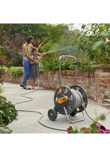 Hozelock 2434H Tekerlekli Hortum Sarma Araba Seti