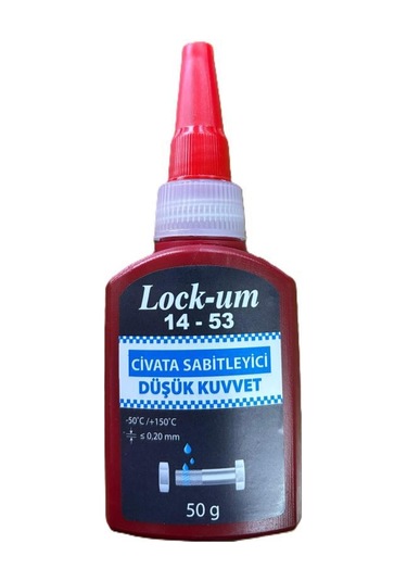 Lock-um Düşük Mukavemetli Civata Sabitleyici 50ml