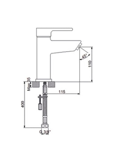 Newarc Premium Lavabo Bataryası
