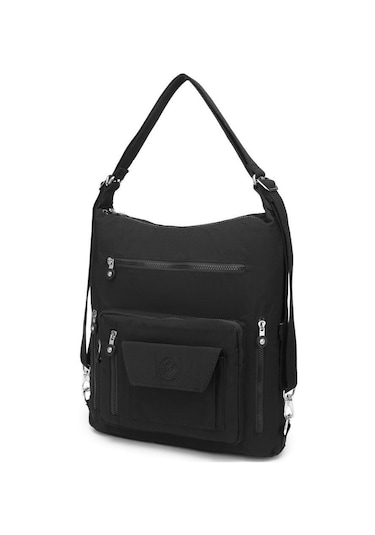 Hem Sırt Hem De Omuz Kadın Çantası Smart Bags 1205 Siyah