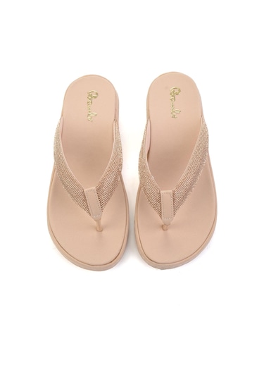 Mat Nude Kadın Terlik K04156025338 Nude