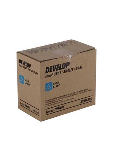 Develop Tnp-49/a95w4d0 Mavi Fotokopi Toner